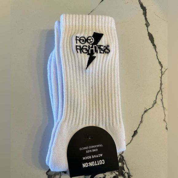 🟢 Foo fighters socks - Picture 1 of 1